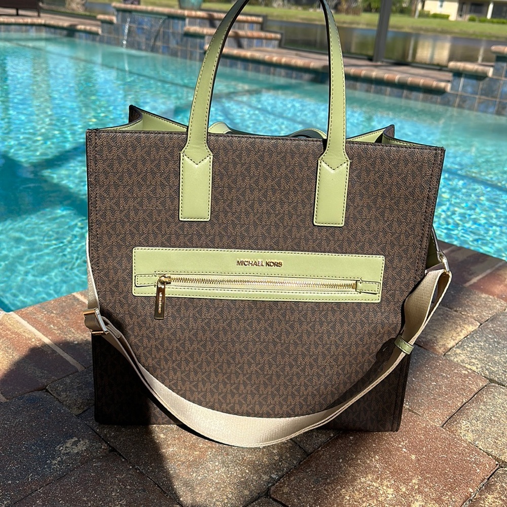 Michael Kors long strap shoulder bag